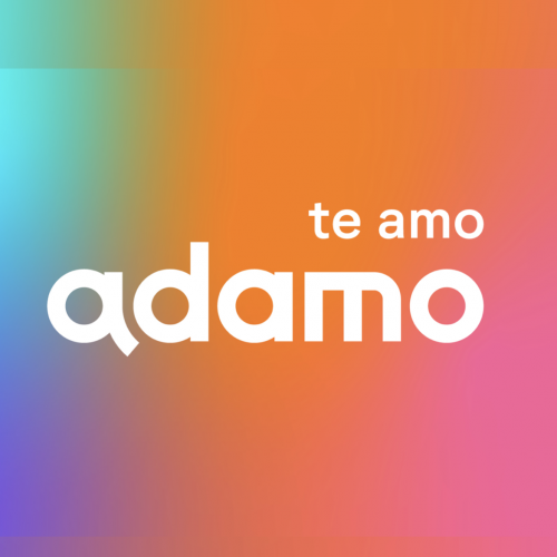 Adamo telecom logo diseño identidad corporativa