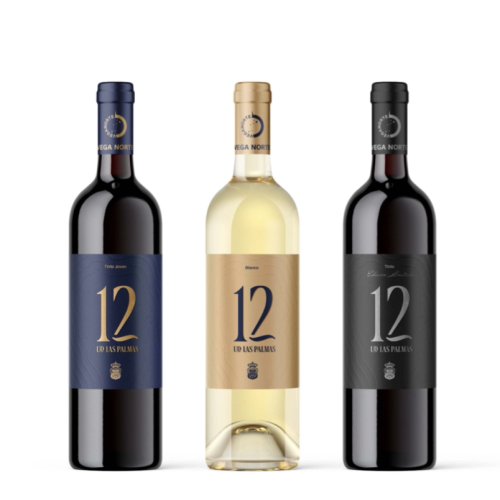 Packaging, identidad visual y narrativa vino 12 UDLP